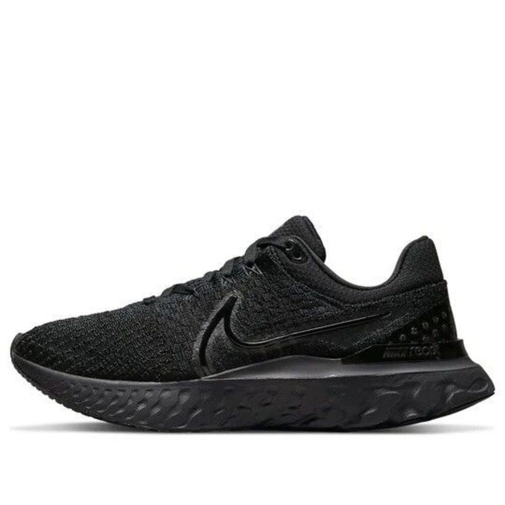 Womens Nike React Infinity Run Flyknit 3 Black Size 10.5/9 Mens DD3024-005